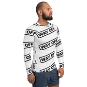 Hood Theory Memes (WAY OFF-Black) All-Over Print Men's Rash Guard