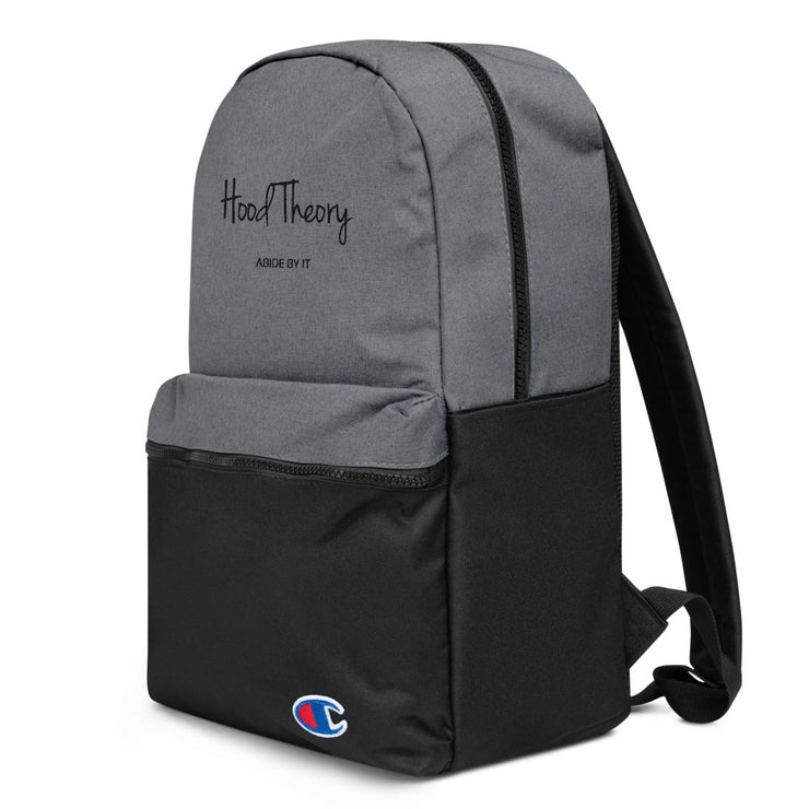 Hood Theory (BNB) Unisex Embroidered Champion Backpack