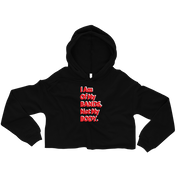 Hood Theory x James Caimen (BANDS) Women's Crop Hoodie