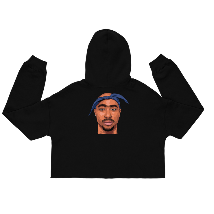 Hood Theory Hip Hop (PAC) Women's Crop Hoodie