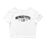 Hood Theory Memes (WAYWARD YUTES-BL) Women’s Crop Tee BC