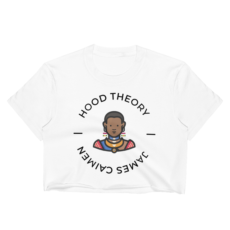 Hood Theory x James Caimen (W) Women's Cropped T-shirt