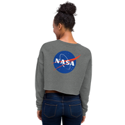 Hood Theory Memes (N.B.T) Women's Crop Sweatshirt