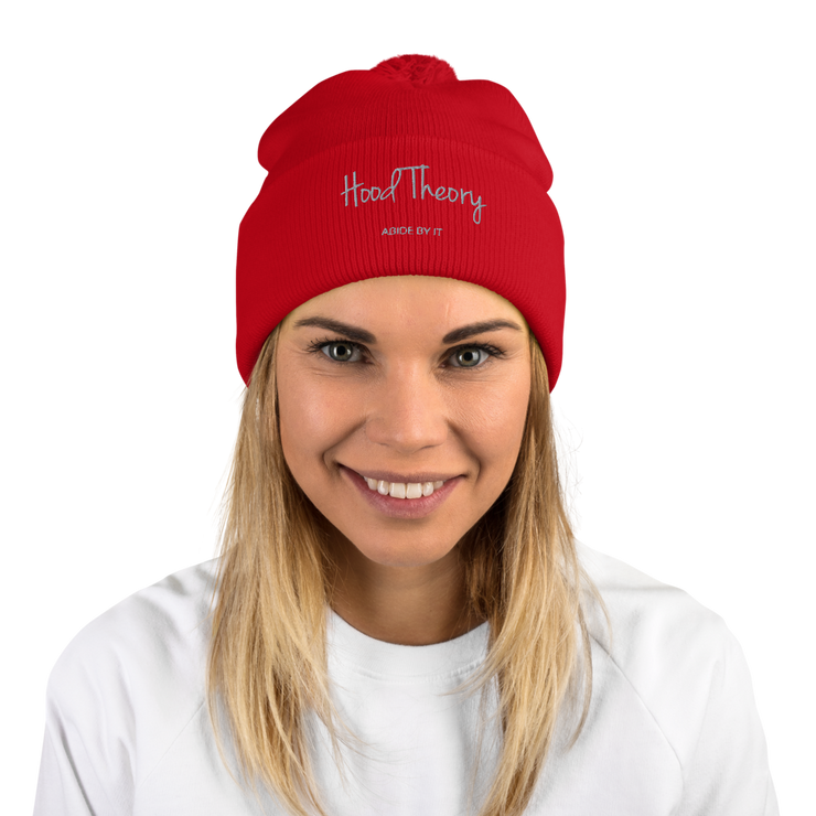 Hood Theory Women's Pom-Pom Beanie