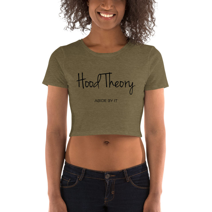 Hood Theory (BL) Women's Crop Tee BC