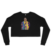 Hood Theory Hip Hop (BIGGIE) Women's Crop Sweatshirt