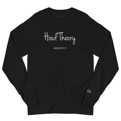 Hood Theory (WNB) Men's Champion Long Sleeve Shirt