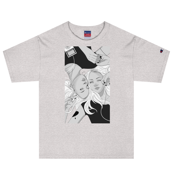 Hood Theory x James Caimen (MS) Men's Champion T-Shirt