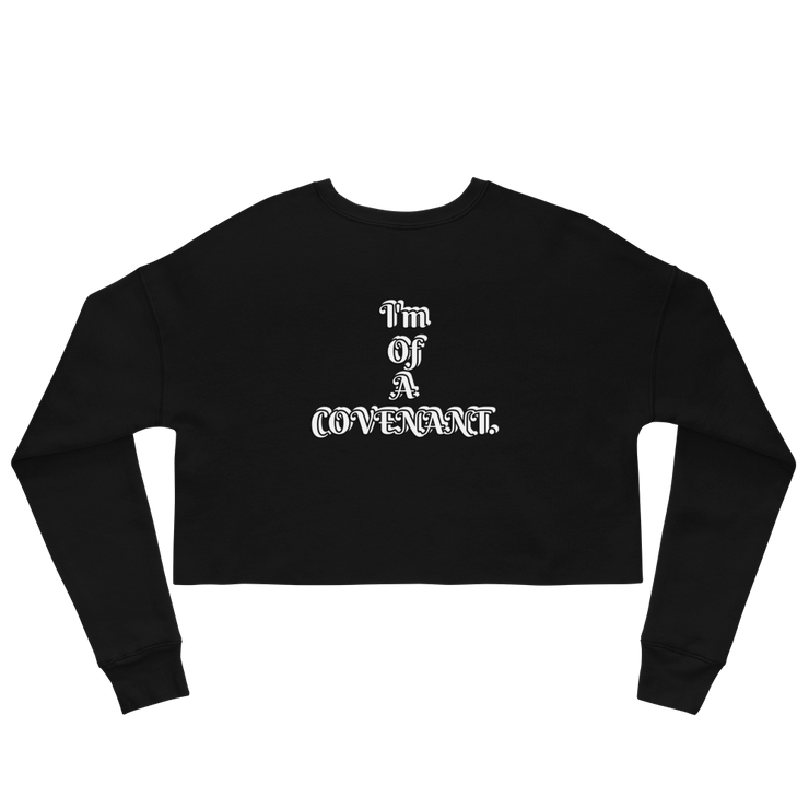 Hood Theory x James Caimen (COVENANT) Women's Crop Sweatshirt