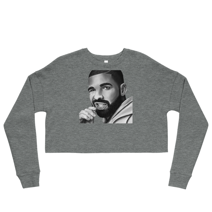 Hood Theory Hip Hop (DRAKE) Women's Crop Sweatshirt