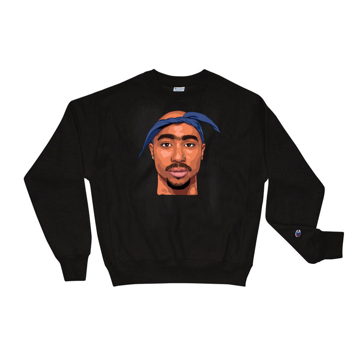 Hood Theory Hip Hop (PAC) Men's Champion Sweatshirt