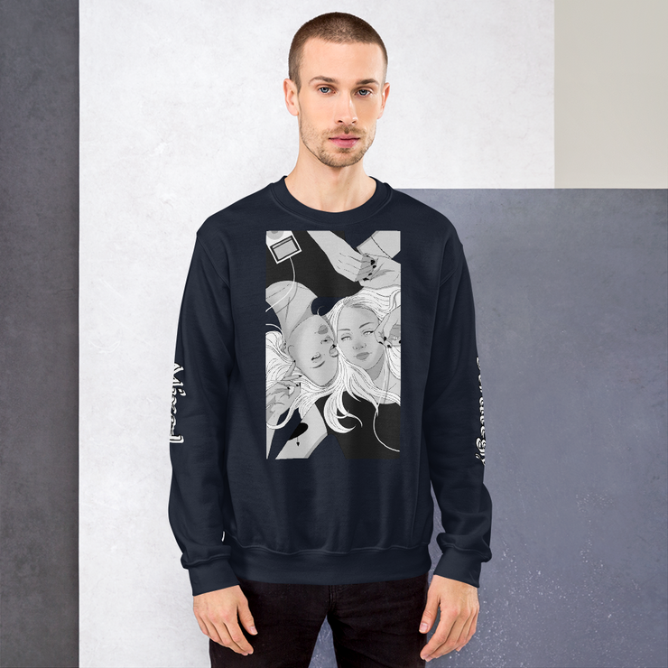 Hood Theory x James Caimen (MS) Unisex Crew Neck Sweatshirt