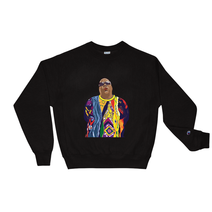 Hood Theory Hip Hop (BIGGIE) Men's Champion Sweatshirt