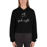 yeah aight (WNB) Women's Crop Hoodie