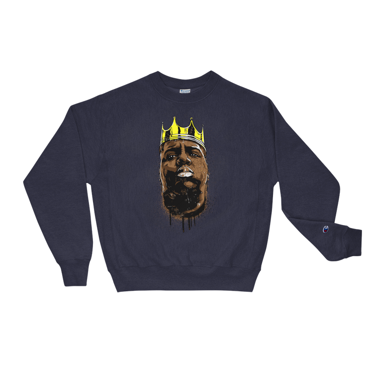 Hood Theory Hip Hop (B.I.G) Men's Champion Sweatshirt