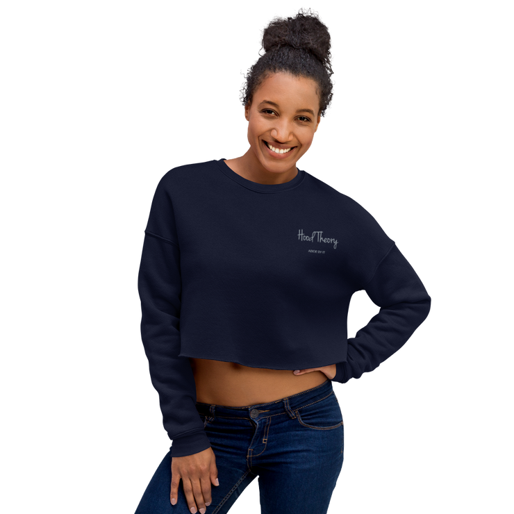 Hood Theory (GEL) Women's Crop Sweatshirt