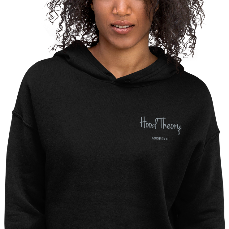 Hood Theory (GEL) Women's Crop Hoodie