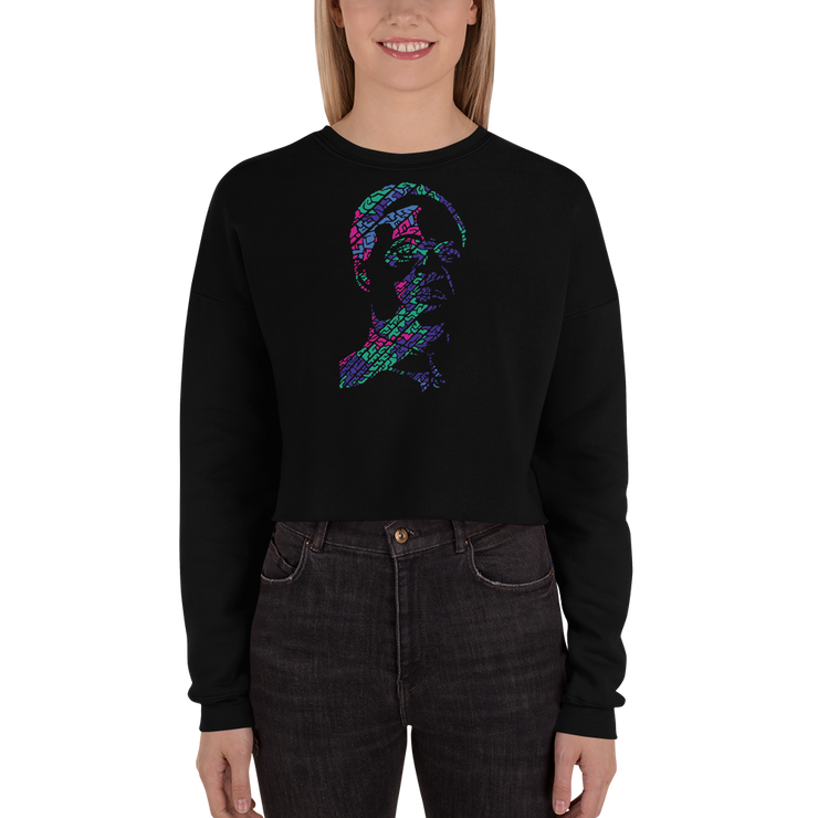 Hood Theory x James Caimen (DOKN) Women's Crop Sweatshirt