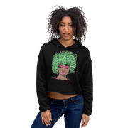 Hood Theory x James Caimen (YAF) Women's Crop Hoodie