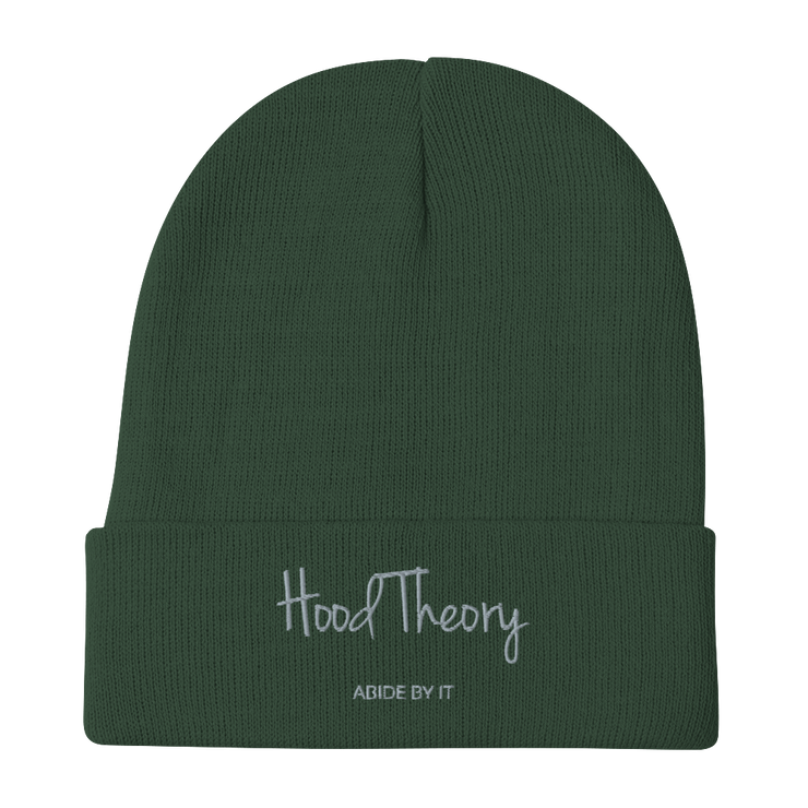 Hood Theory (GEL) Unisex Embroidered Beanie