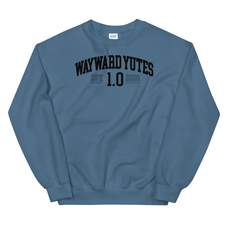 Hood Theory Memes (WAYWARD YUTES-BL) Unisex Crew Neck Sweatshirt