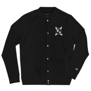 Hood Theory x James Caimen (G-WWEL) Men's Embroidered Champion Bomber Jacket