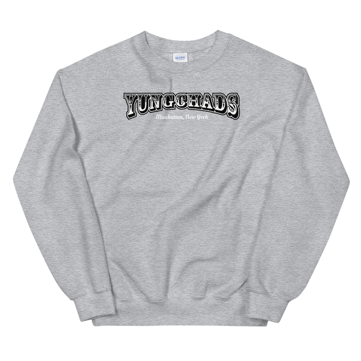 Hood Theory Memes (YUNGCHADS-PBL) Unisex Crew Neck Sweatshirt