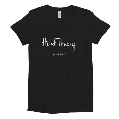 Hood Theory (WNB) Women's Tri-Blend T-Shirt AA