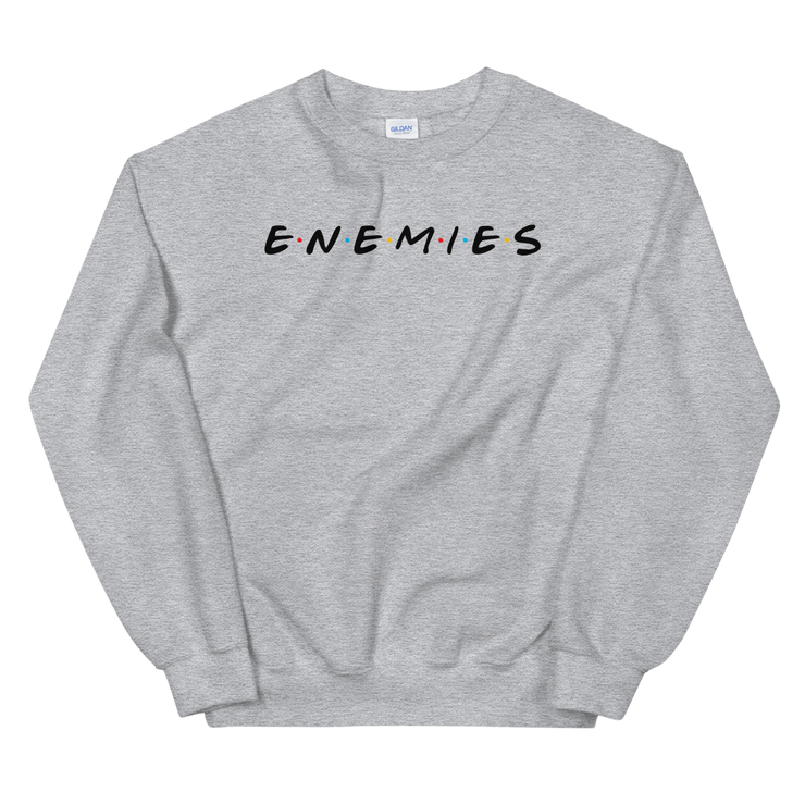 ENEMIES (BL) Unisex Crew Neck Sweatshirt