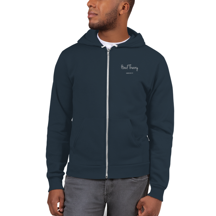 Hood Theory (WEL) Men's Zip Up Hoodie