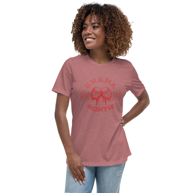 Hood Theory ACCRA (GHANA MONTIE) Women's Relaxed T-Shirt