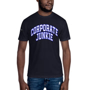 Hood Theory Memes (Corporate Junkie-Blu, Whi, Whi L) Unisex Crew Neck Tee