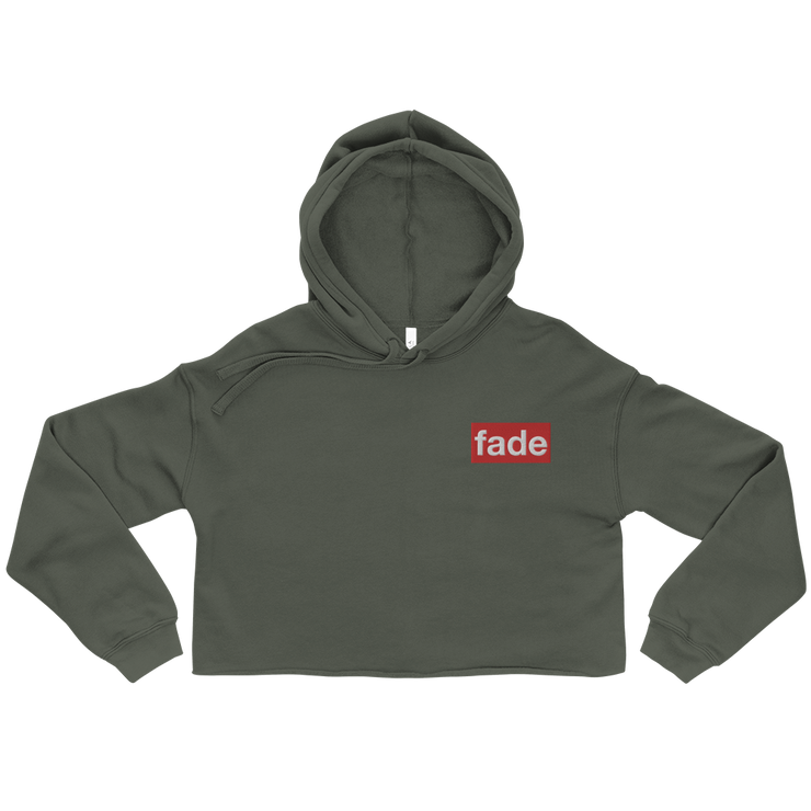 fade (RWEL) Women's Crop Hoodie