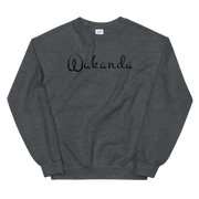 Hood Theory Memes (Wakanda-Black-B) Unisex Crew Neck Sweatshirt