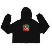 Hood Theory NYC (Yerrr-Rb) Women's Crop Hoodie