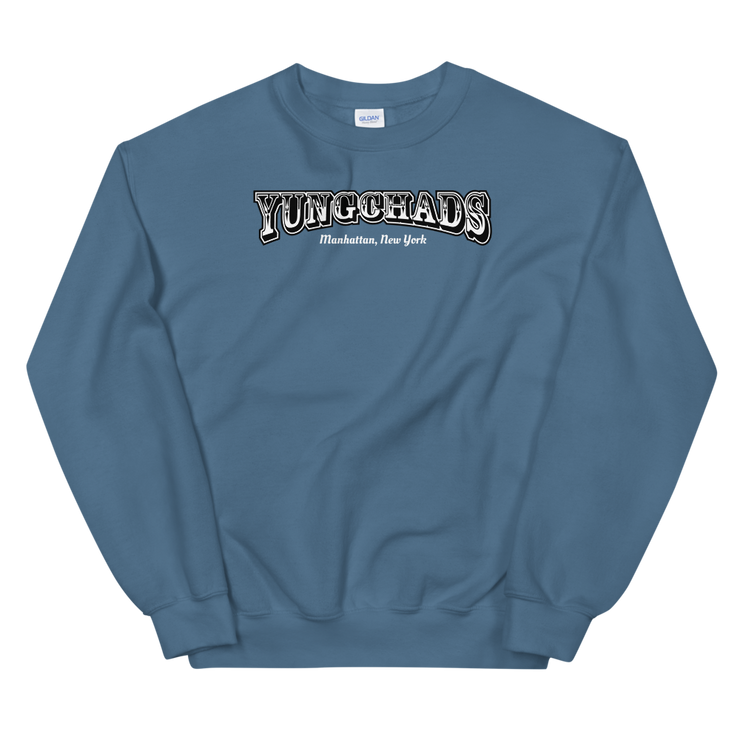 Hood Theory Memes (YUNGCHADS-PBL) Unisex Crew Neck Sweatshirt