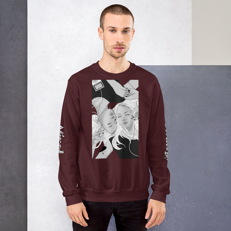 Hood Theory x James Caimen (MS) Unisex Crew Neck Sweatshirt