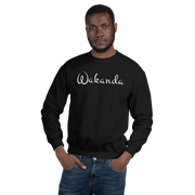 Hood Theory Memes (Wakanda-White-W) Unisex Crew Neck Sweatshirt