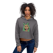 Hood Theory x James Caimen (PF) Women's Crop Hoodie