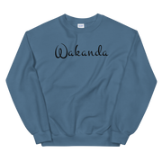 Hood Theory Memes (Wakanda-Black-B) Unisex Crew Neck Sweatshirt