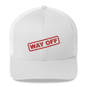 Hood Theory Memes (WAY OFF-Red) Unisex Retro Trucker Hat