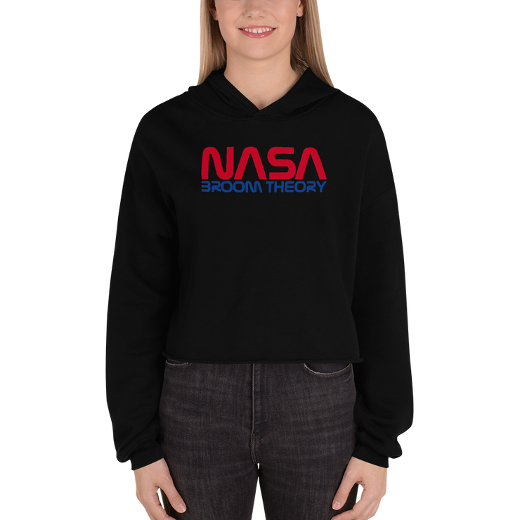 Hood Theory Memes (N.B.T) Women's Crop Hoodie