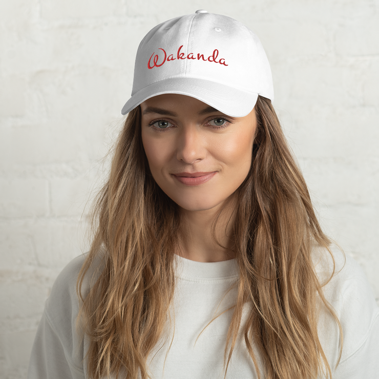 Hood Theory Memes (Wakanda-Red) Unisex Classic Dad Hat