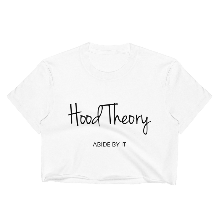 Hood Theory (BL) Women's Cropped T-Shirt