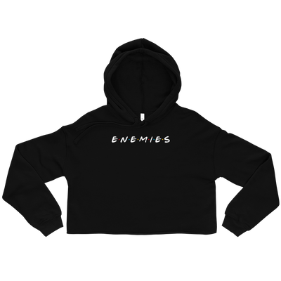 ENEMIES (WL) Women's Crop Hoodie