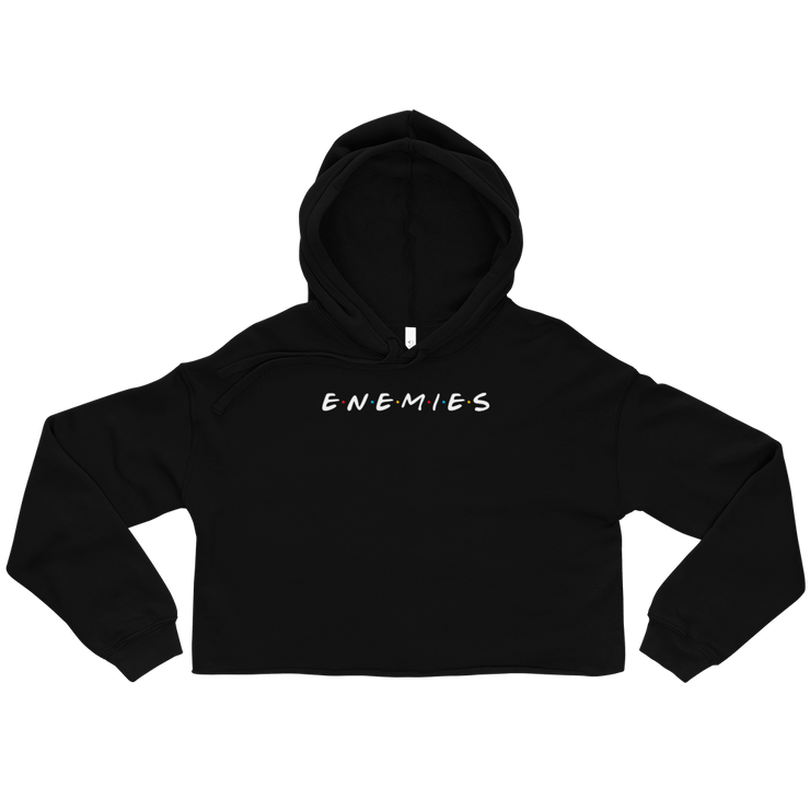 ENEMIES (WL) Women's Crop Hoodie