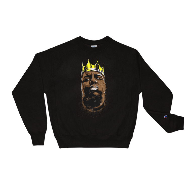 Hood Theory Hip Hop (B.I.G) Men's Champion Sweatshirt