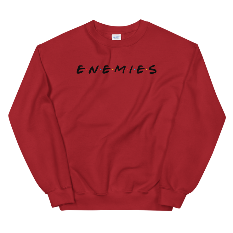 ENEMIES (BL) Unisex Crew Neck Sweatshirt