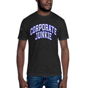 Hood Theory Memes (Corporate Junkie-Blu, Whi, Whi L) Unisex Crew Neck Tee