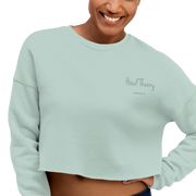 Hood Theory (GEL) Women's Crop Sweatshirt